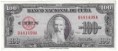 Kuba 100 Pesos 1954 stav F (B481499A)	